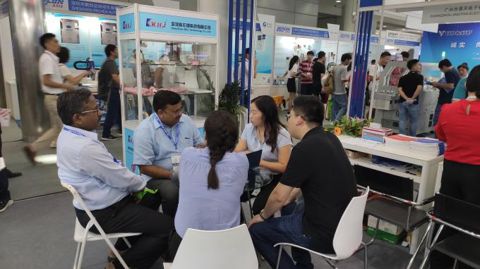 에 대한 최신 회사 뉴스 Shenzhen KHJ Technology Co., Ltd는 NEPCON ASIA Show 2019에 참가했습니다.  2